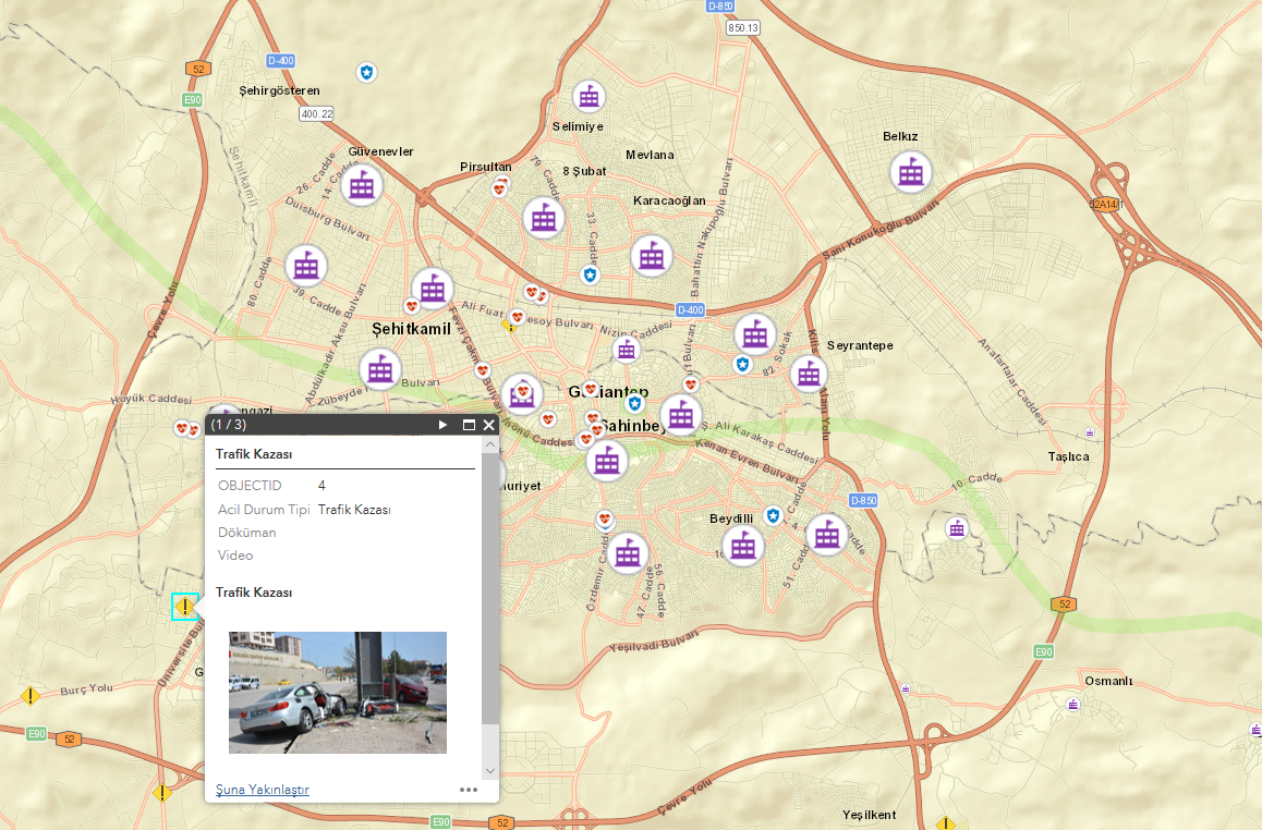 Esri Ürünleri ile Acil Durum ve Afet Yönetimi