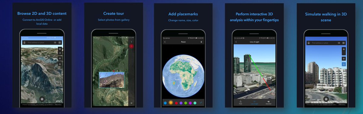 ArcGIS Earth (Android and iOS) Versiyon 1.0.1’deki Yenilikler