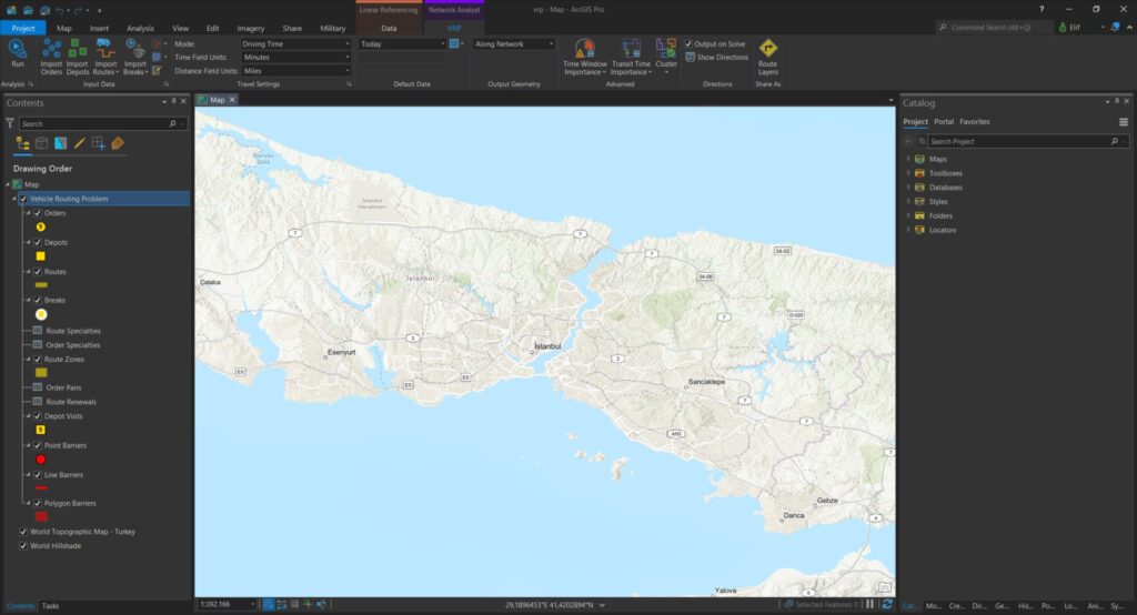 Araç Rotalama Problem Analizi (Vehicle Routing Problem Analysis) « Esri ...